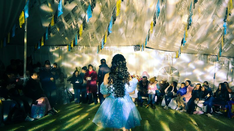 Quinceañeras photo booth event